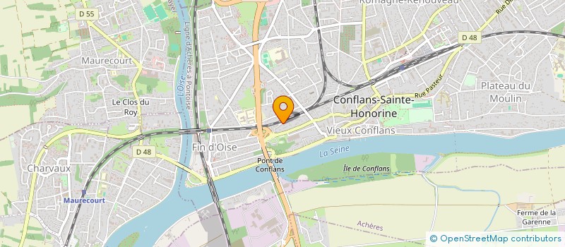 localisation de l'entreprise JEDI CONSULTING  CONFLANS-SAINTE-HONORINE