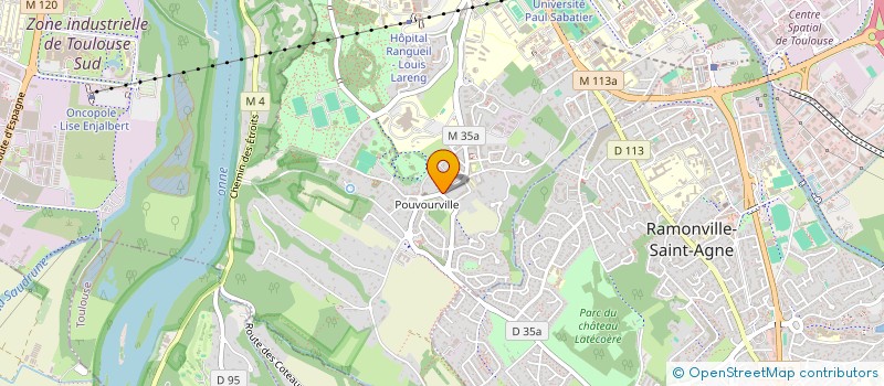 localisation de l'entreprise JEDI DE LA GLISSE à TOULOUSE
