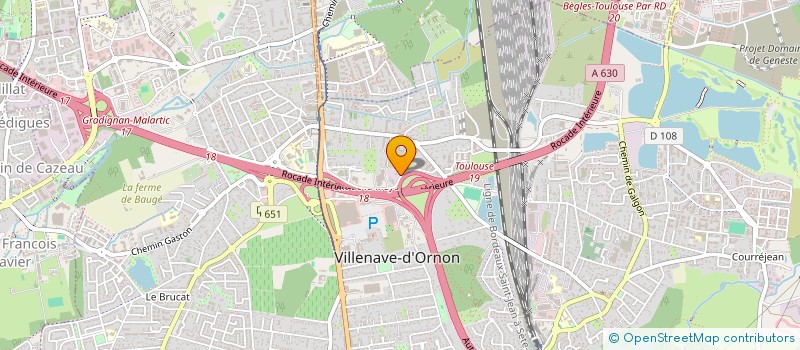 localisation de l'entreprise JEDI IMMOBILIER  VILLENAVE-D'ORNON