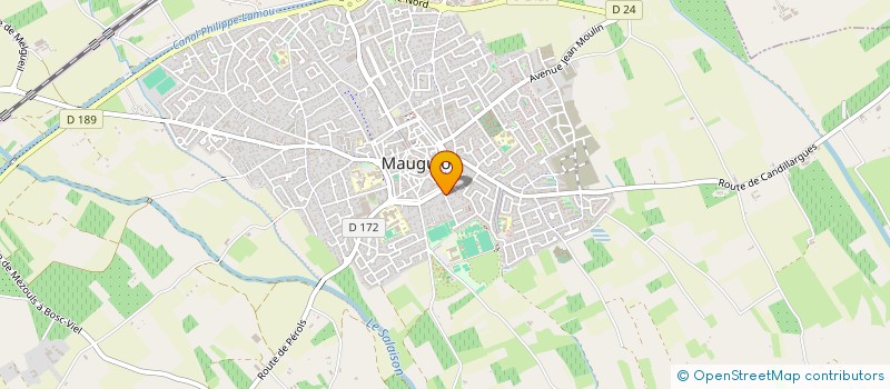 localisation de l'entreprise JEDIMATIC  MAUGUIO