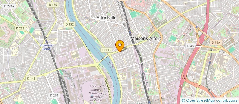 localisation de l'entreprise JEDIS à ALFORTVILLE