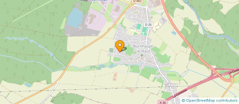 localisation de l'entreprise JEDREZAK  BURNHAUPT-LE-HAUT