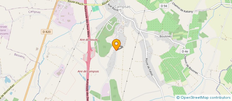 localisation de l'entreprise JEDY  CAMPSAS