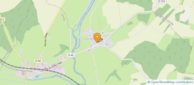 localisation de l'entreprise JEDYNKA  CENDRECOURT