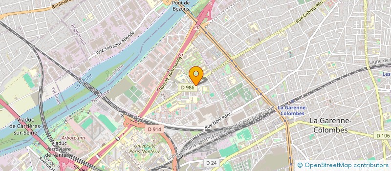 localisation de l'entreprise JEEBOOTIC  NANTERRE