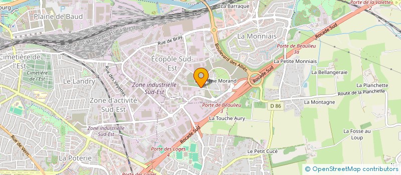 localisation de l'entreprise JEECK  CESSON-SEVIGNE