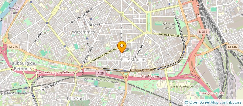 localisation de l'entreprise JEEDYN  LILLE