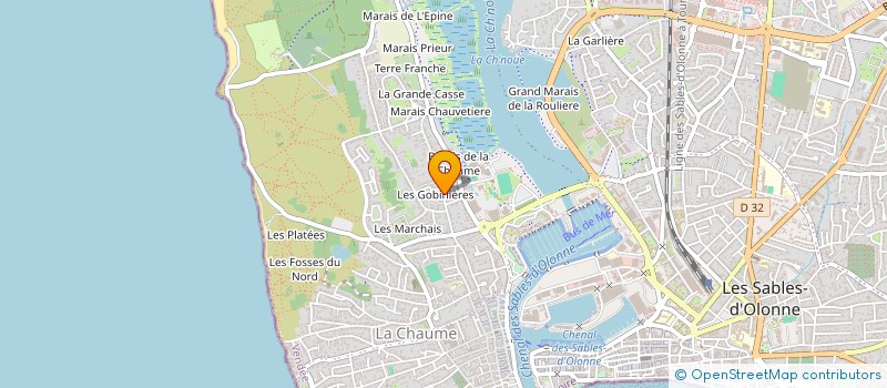 localisation de l'entreprise JEEMANN à LES SABLES D'OLONNE