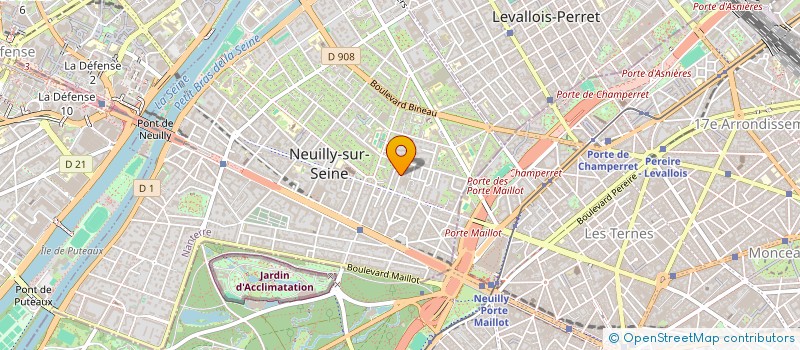 localisation de l'entreprise JEEPINVEST à NEUILLY-SUR-SEINE