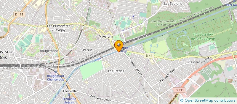 localisation de l'entreprise JEERLYN à SEVRAN