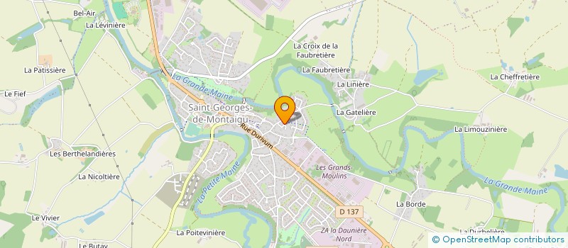 localisation de l'entreprise JEET KUNE DO CONCEPT DES PAYS DE LA LOIRE à MONTAIGU-VENDEE