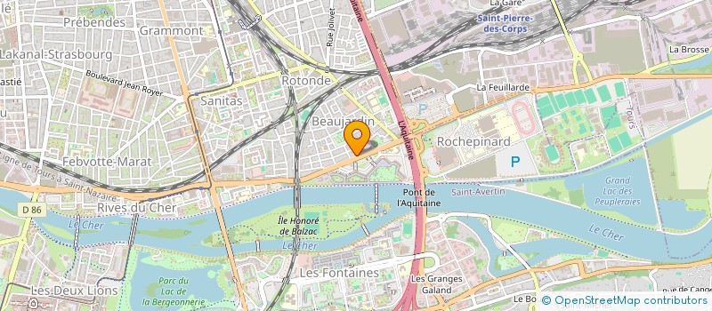 localisation de l'entreprise JEET KUNE DO TOURS SELF DEFENSE  TOURS