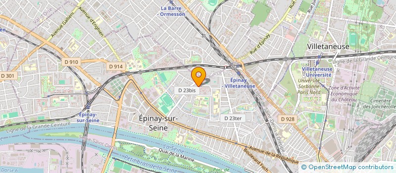 localisation de l'entreprise JEEV'S COCKTAILS  EPINAY-SUR-SEINE