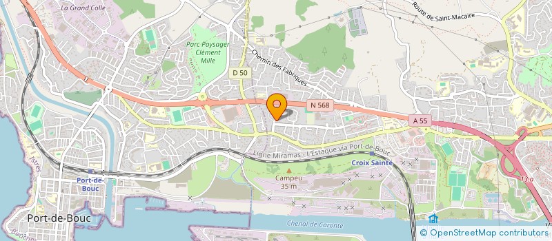 localisation de l'entreprise JEF  MARTIGUES