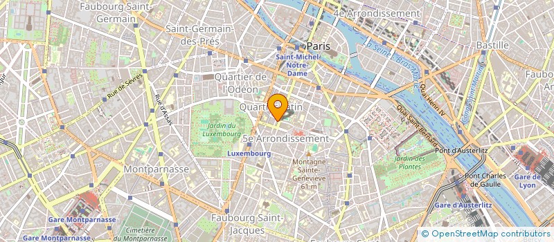 localisation de l'entreprise JEF  PARIS