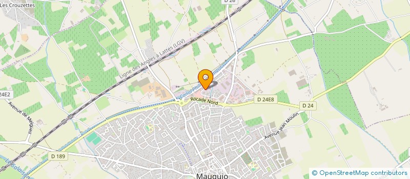 localisation de l'entreprise JEF  MAUGUIO