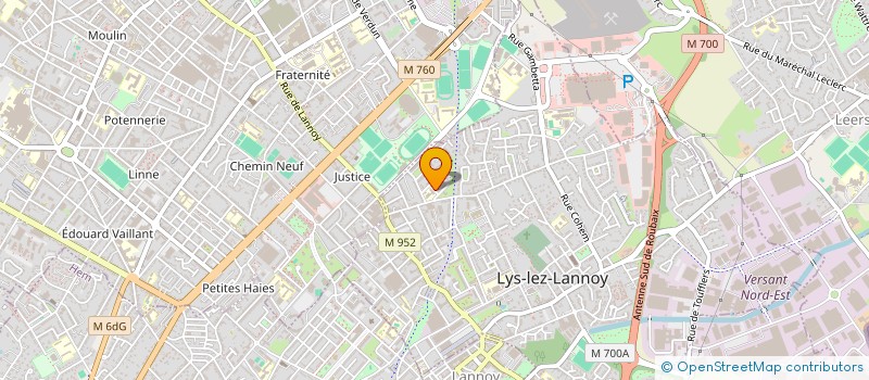 localisation de l'entreprise JEF TRADING à LYS-LEZ-LANNOY