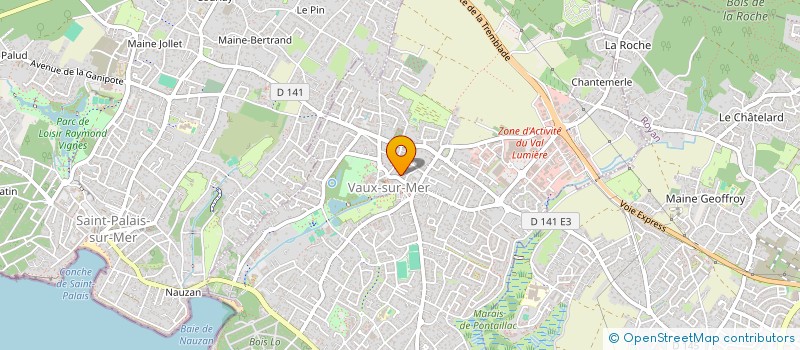 localisation de l'entreprise JEFA  VAUX-SUR-MER