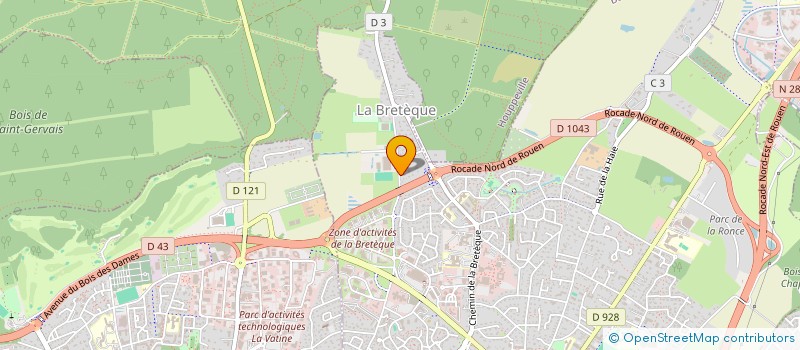 localisation de l'entreprise JEFAC à BOIS-GUILLAUME