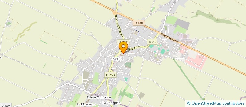 localisation de l'entreprise JEFAGINI  BENET