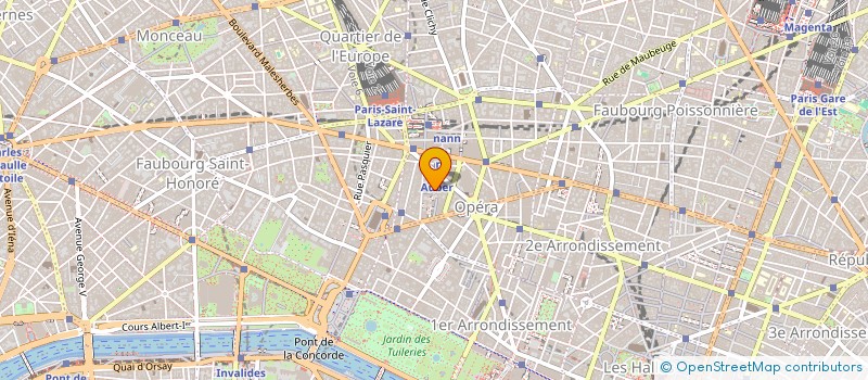 localisation de l'entreprise JEFECA  PARIS