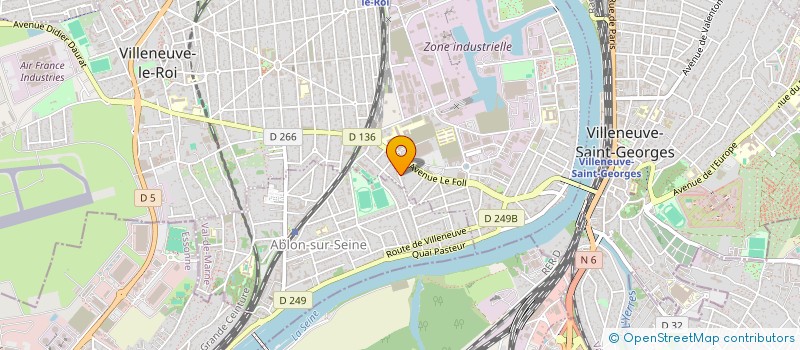 localisation de l'entreprise JEFES  VILLENEUVE-LE-ROI