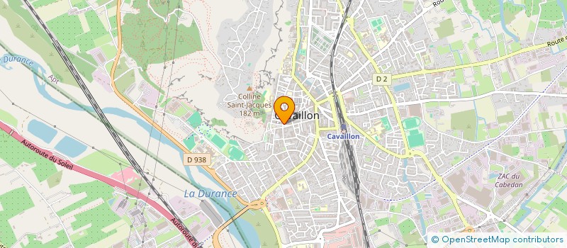 localisation de l'entreprise JEFF  CAVAILLON