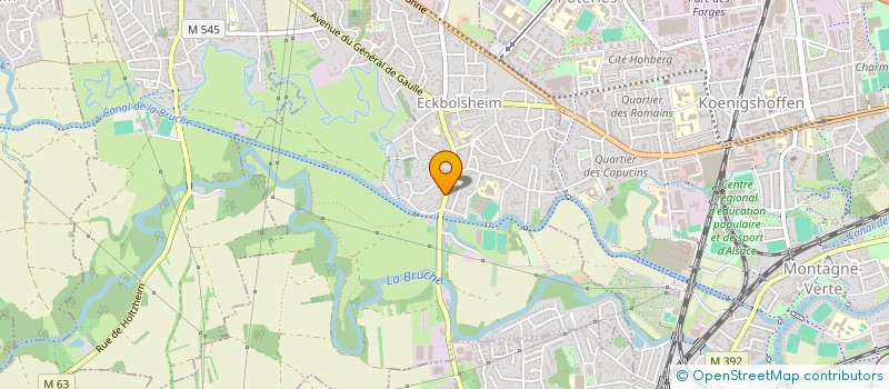 localisation de l'entreprise JEFF  ECKBOLSHEIM