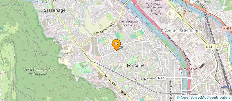 localisation de l'entreprise JEFF AND CO  FONTAINE