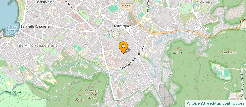 localisation de l'entreprise JEFF CLUB à MARSEILLE 9EME