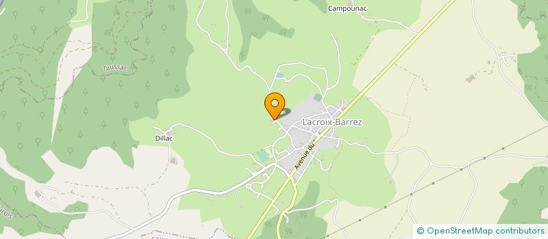 localisation de l'entreprise JEFF EXPRESS  LUC-LA-PRIMAUBE