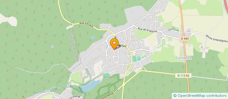 localisation de l'entreprise JEFFAG  CONDETTE