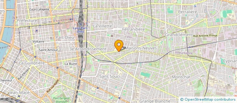 localisation de l'entreprise JEFFAMATH 1  LYON