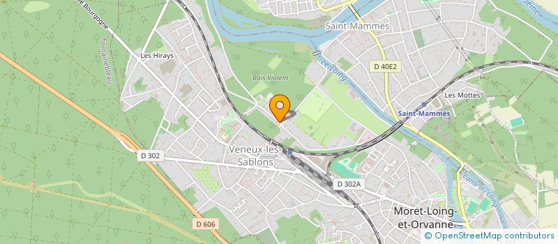 localisation de l'entreprise JEFFANGCO  MORET-LOING-ET-ORVANNE