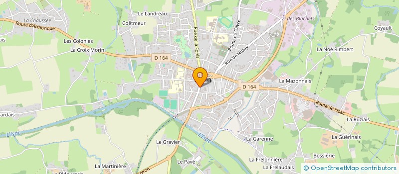 localisation de l'entreprise JEFFERSEN  BLAIN