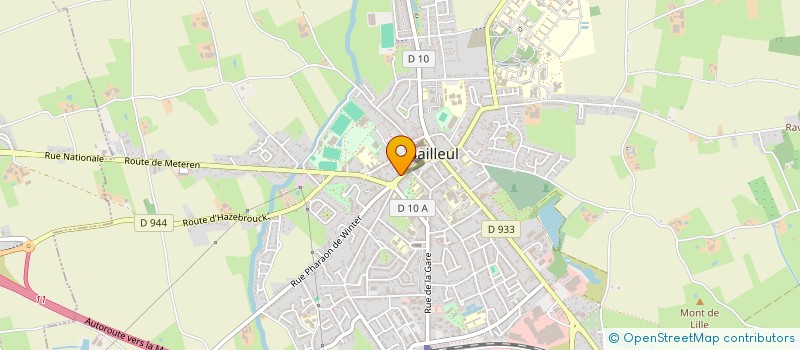 localisation de l'entreprise JEFFERSON à BAILLEUL