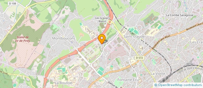 localisation de l'entreprise JEFFERSON HIFI BESANCON à BESANCON