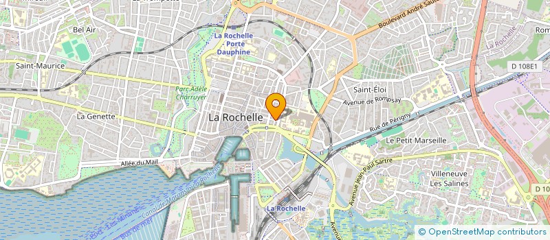 localisation de l'entreprise JEFFERSON HOLDING  LA ROCHELLE