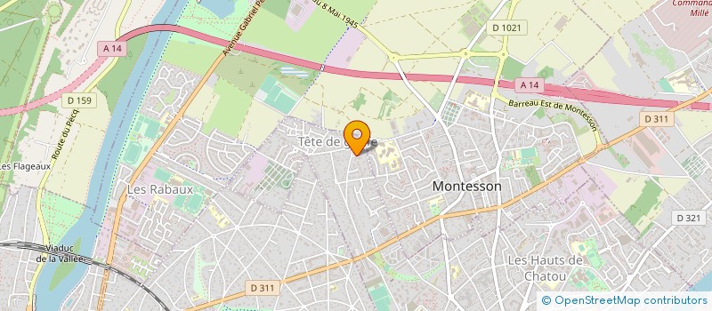 localisation de l'entreprise JEFGA à CHATOU