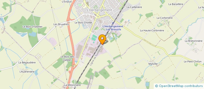 localisation de l'entreprise JEFMAG à L'HERBERGEMENT