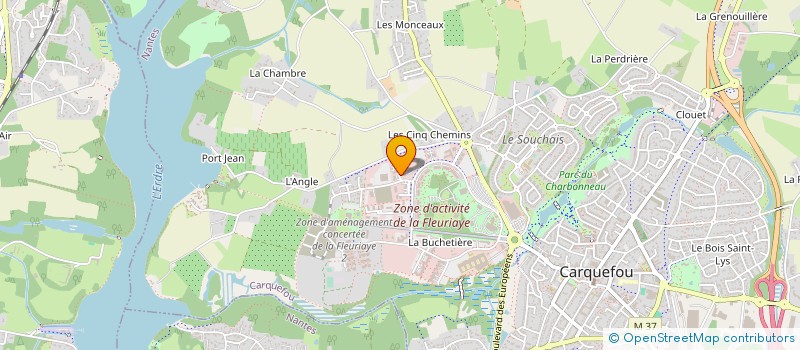 localisation de l'entreprise JEFO EUROPE à CARQUEFOU
