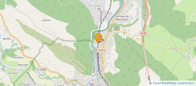 localisation de l'entreprise JEFODIS à GRAGNAGUE