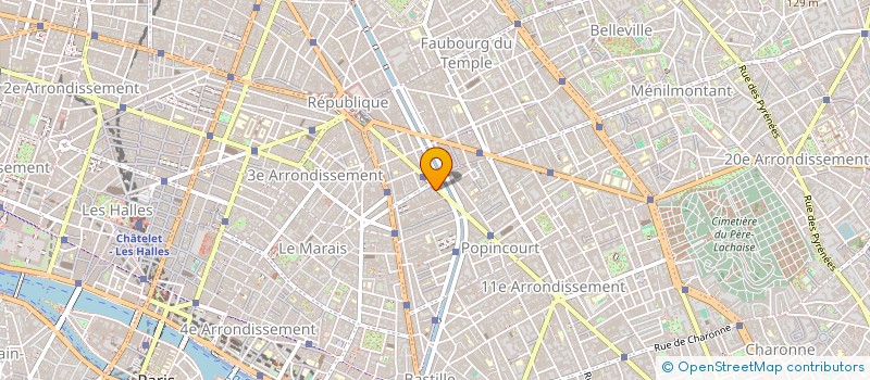 localisation de l'entreprise JEFRANEGE  PARIS