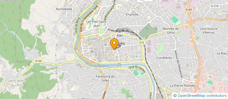 localisation de l'entreprise JEFROCOM à ALES