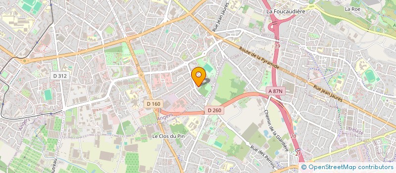 localisation de l'entreprise JEFS à ANGERS
