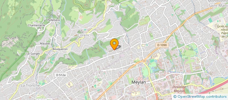 localisation de l'entreprise JEFVIP  CORENC