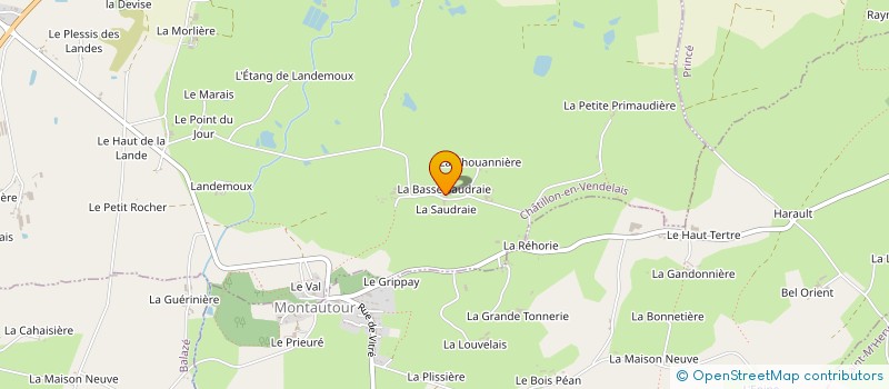 localisation de l'entreprise JEGA35  CHATILLON-EN-VENDELAIS