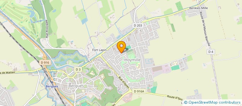 localisation de l'entreprise JEGALY  HOYMILLE