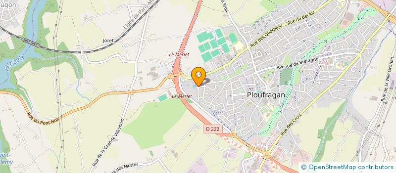 localisation de l'entreprise JEGO COMMUNICATION à PLOUFRAGAN