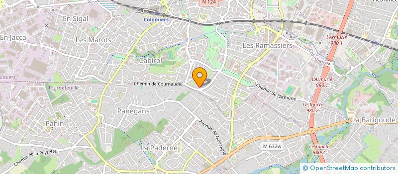 localisation de l'entreprise JEGOFI à COLOMIERS